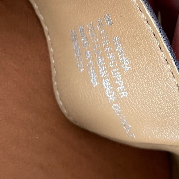 TOMMY BAHAMA Elastic Wedge Espadrilles Sandals Blue Tan 9 - Picture 9 of 10